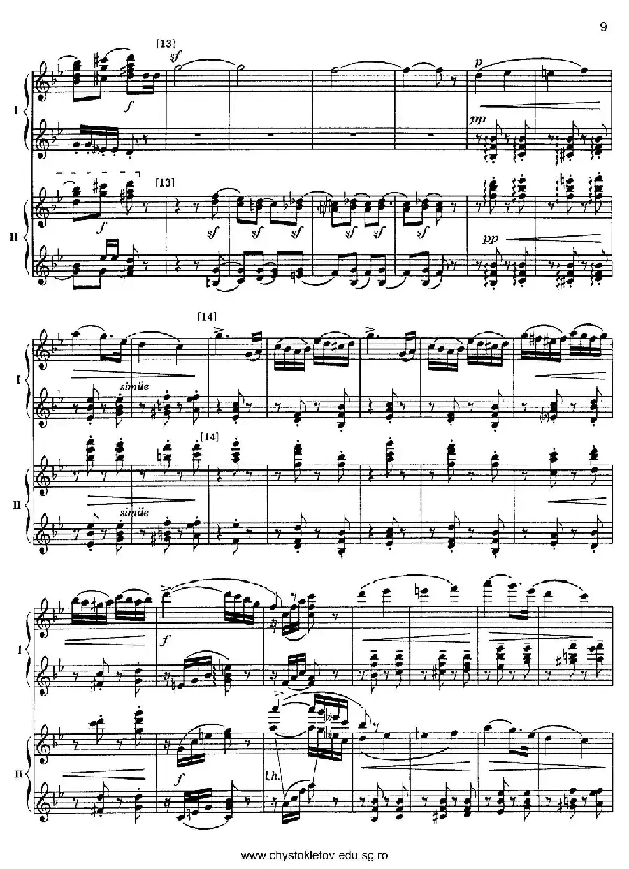 Nutcracker Op.71 芭蕾舞剧《胡桃夹子》（改编双钢琴版·第一部分）