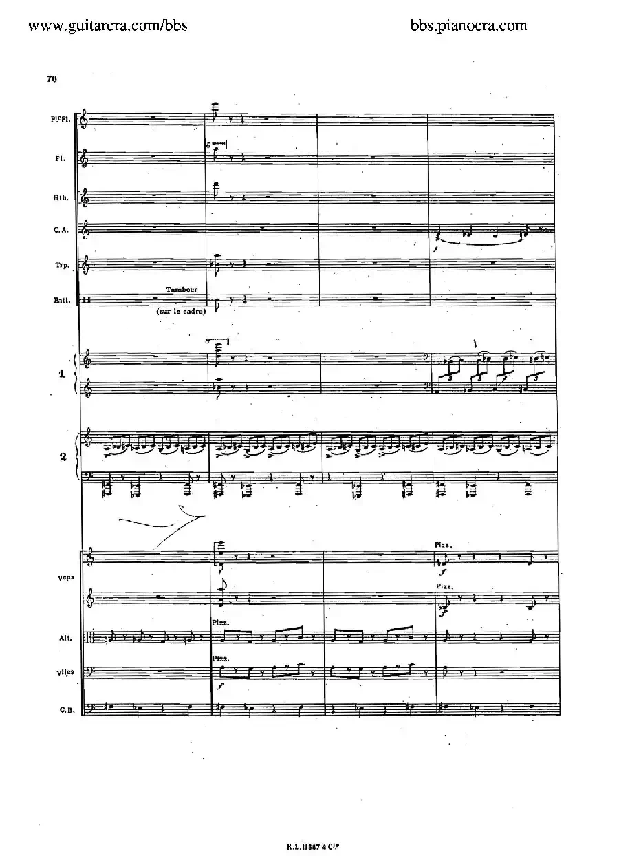 Concerto for 2 Pianos in d Minor（d小调双钢琴协奏曲·总谱）