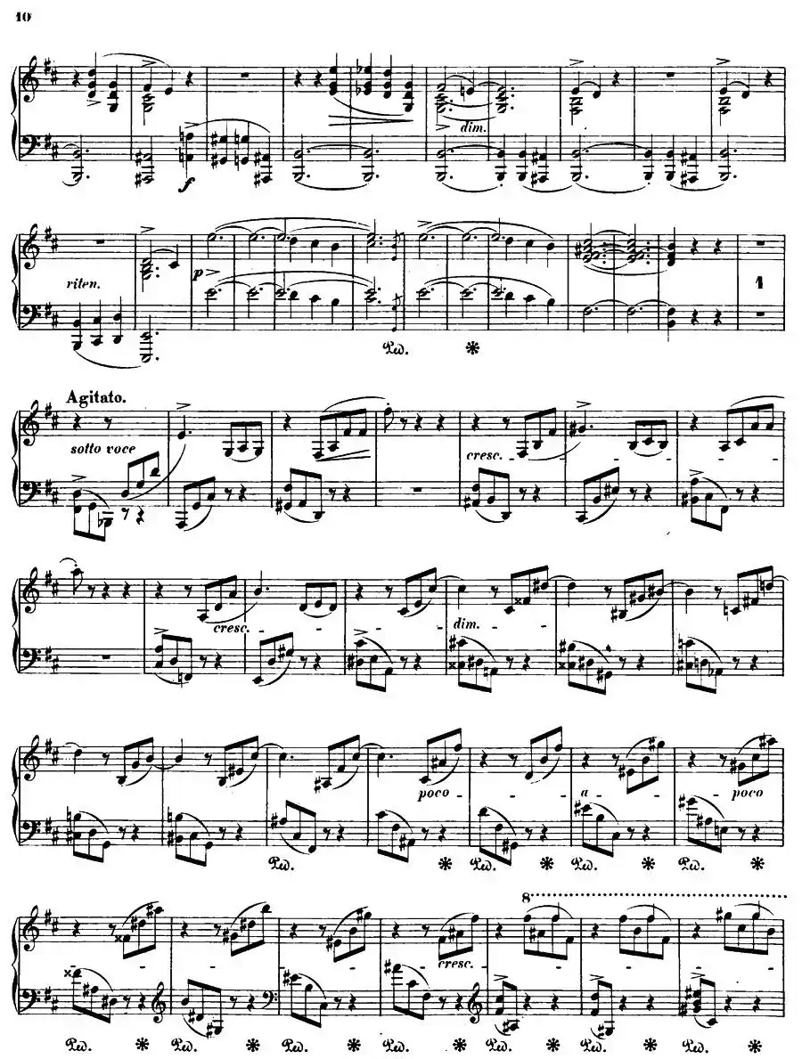 b小调钢琴谐谑曲Op.20（第一号）