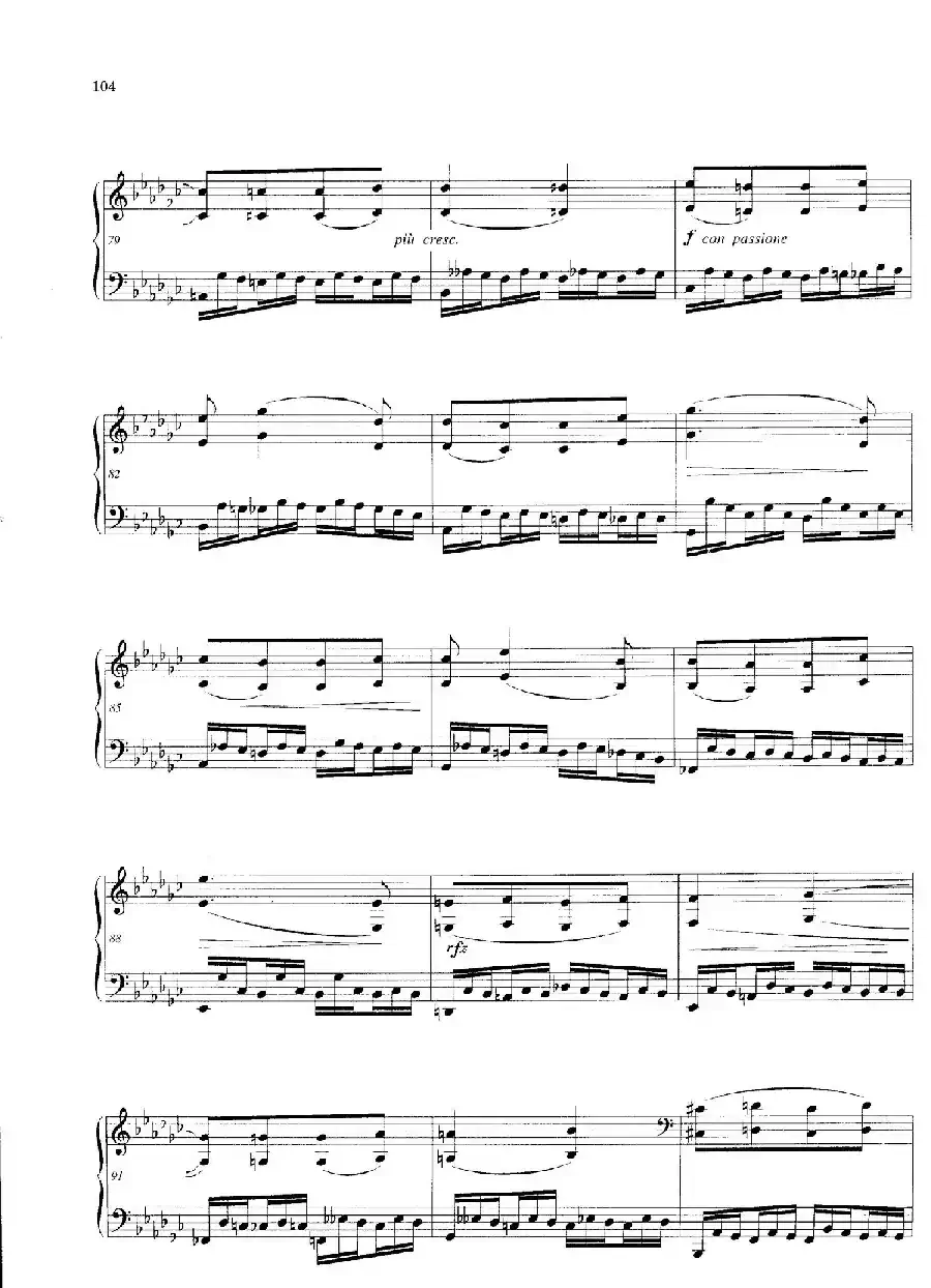 Variations and Fuge in e-flat Minor Op.23（降e小调主题变奏与赋格）