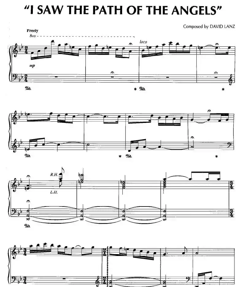 I Saw The Path Of The Angels