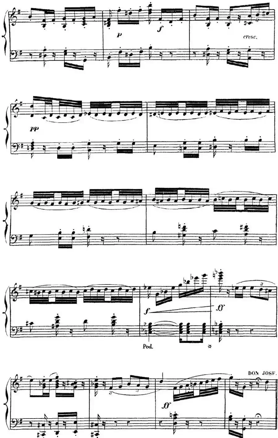 Carmen for Solo Piano（卡门全剧钢琴独奏版）（No.16）