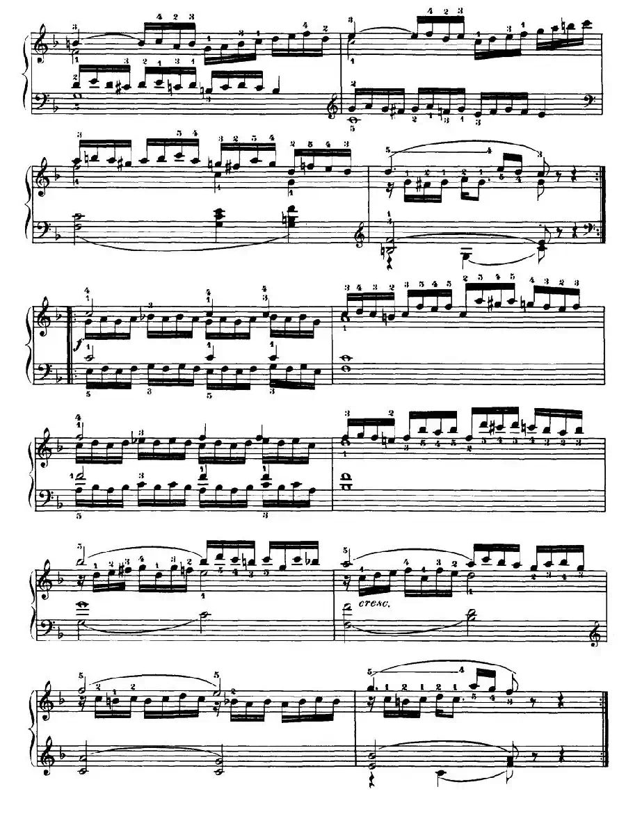 One Hundred and Ten Easy and Progressive Exercises Op.453（车尔尼110首简易练习曲 101——110）