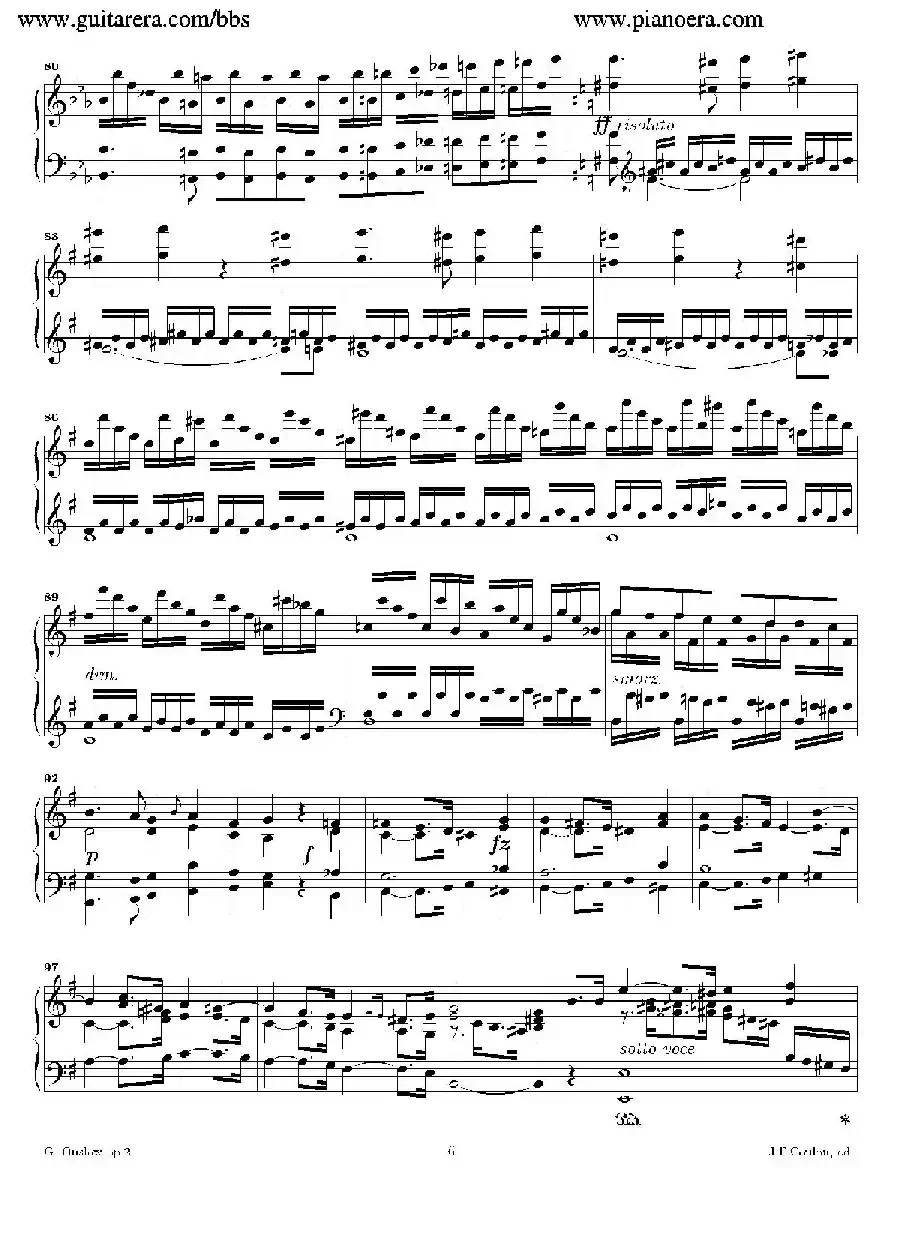 Grande Piano Sonata in c Minor Op.2（c小调华丽钢琴奏鸣曲·第一乐章）