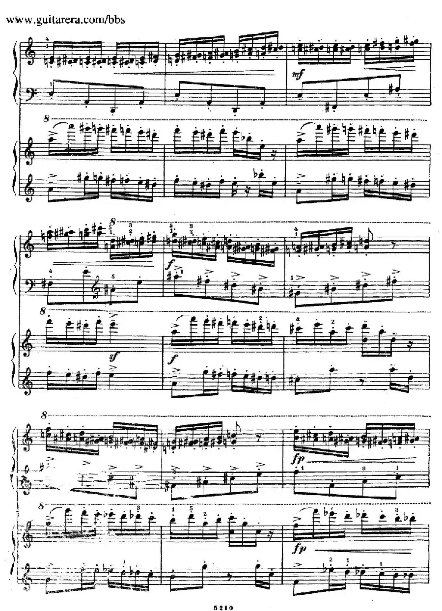 Variation on a Theme by Paganini（帕格尼尼主题变奏曲·双钢琴）