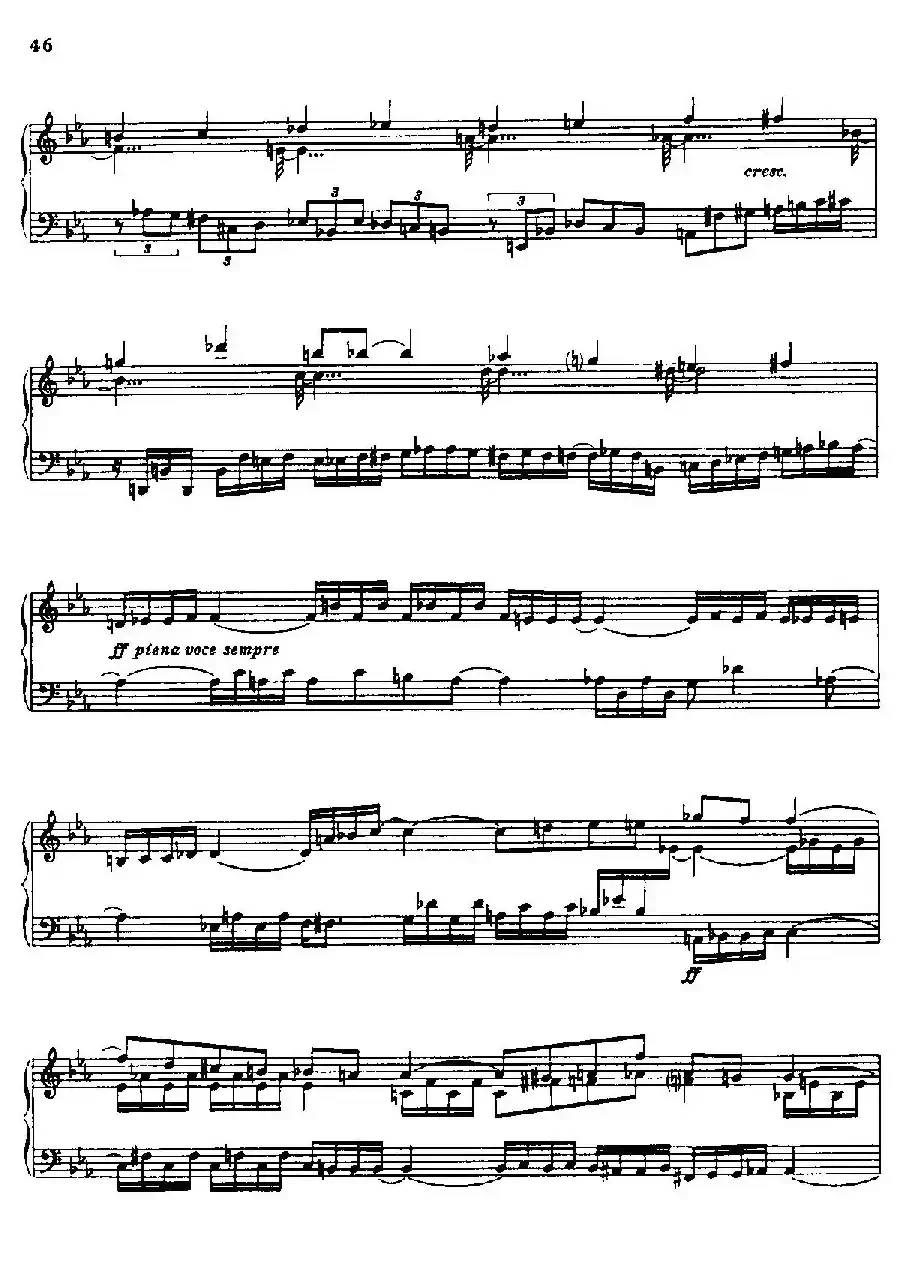 24 Preludes and Fugues Part.2 Op.45（24首前奏曲与赋格·第二部分·20）