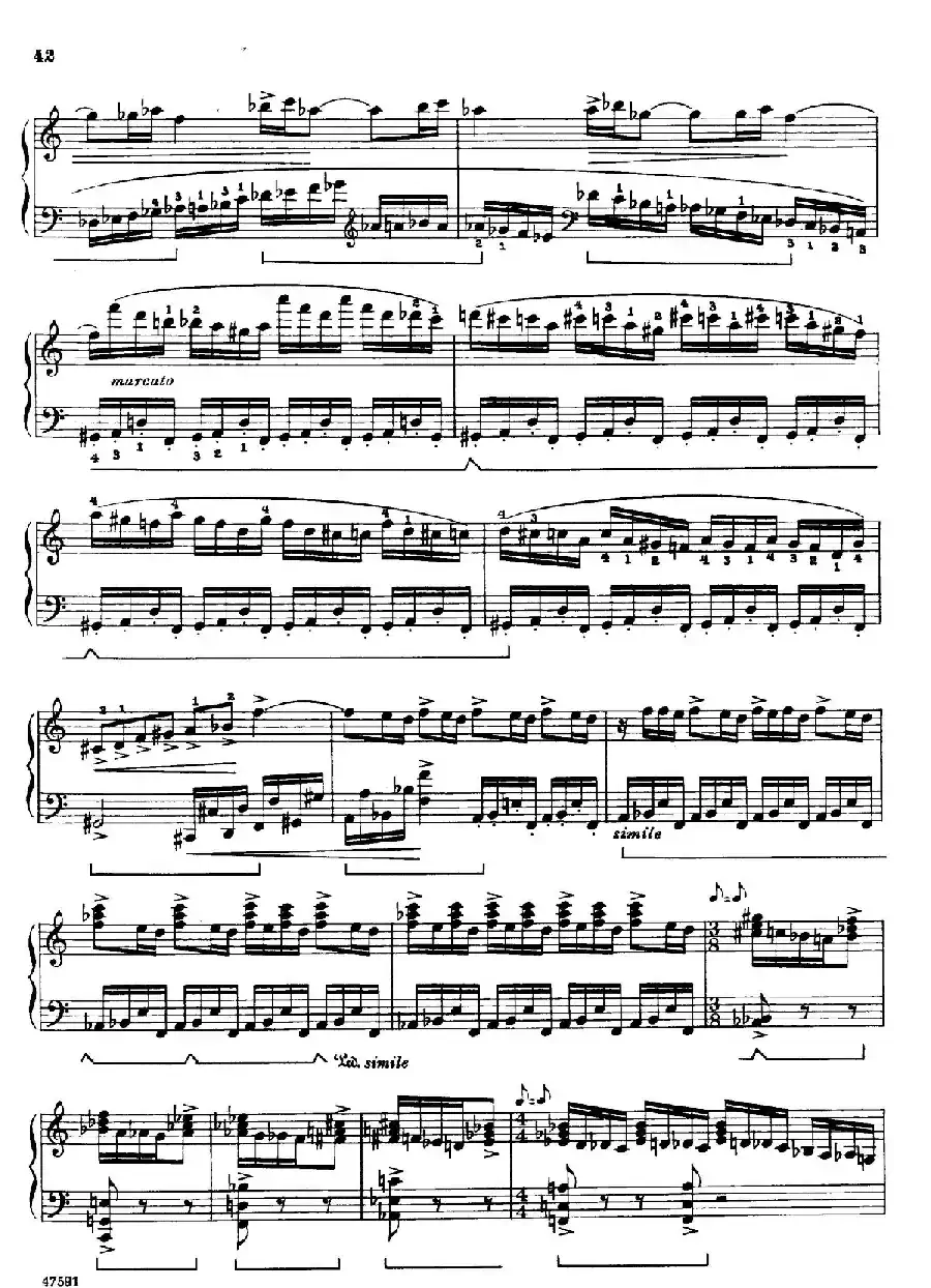 Piano Sonata in E-flat Major Op.95（降E大调钢琴奏鸣曲·Ⅲ）