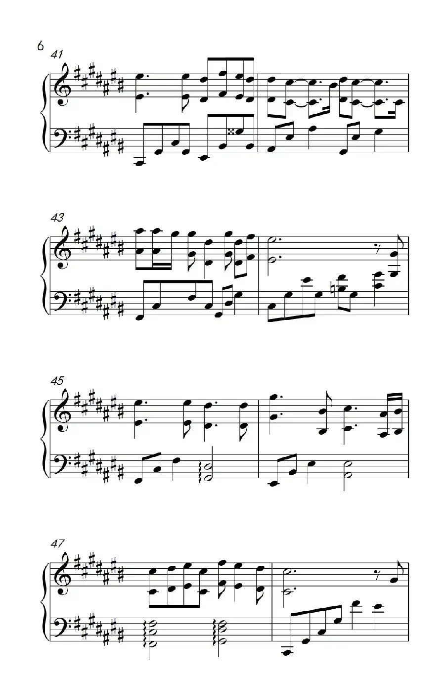 一次幸福的机会（《弹吧音教》制谱）