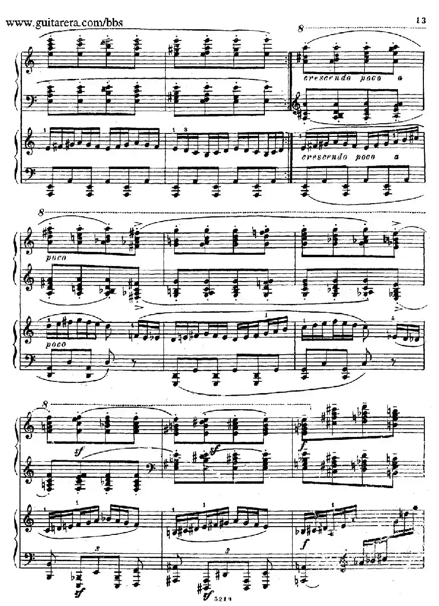 Variation on a Theme by Paganini（帕格尼尼主题变奏曲·双钢琴）