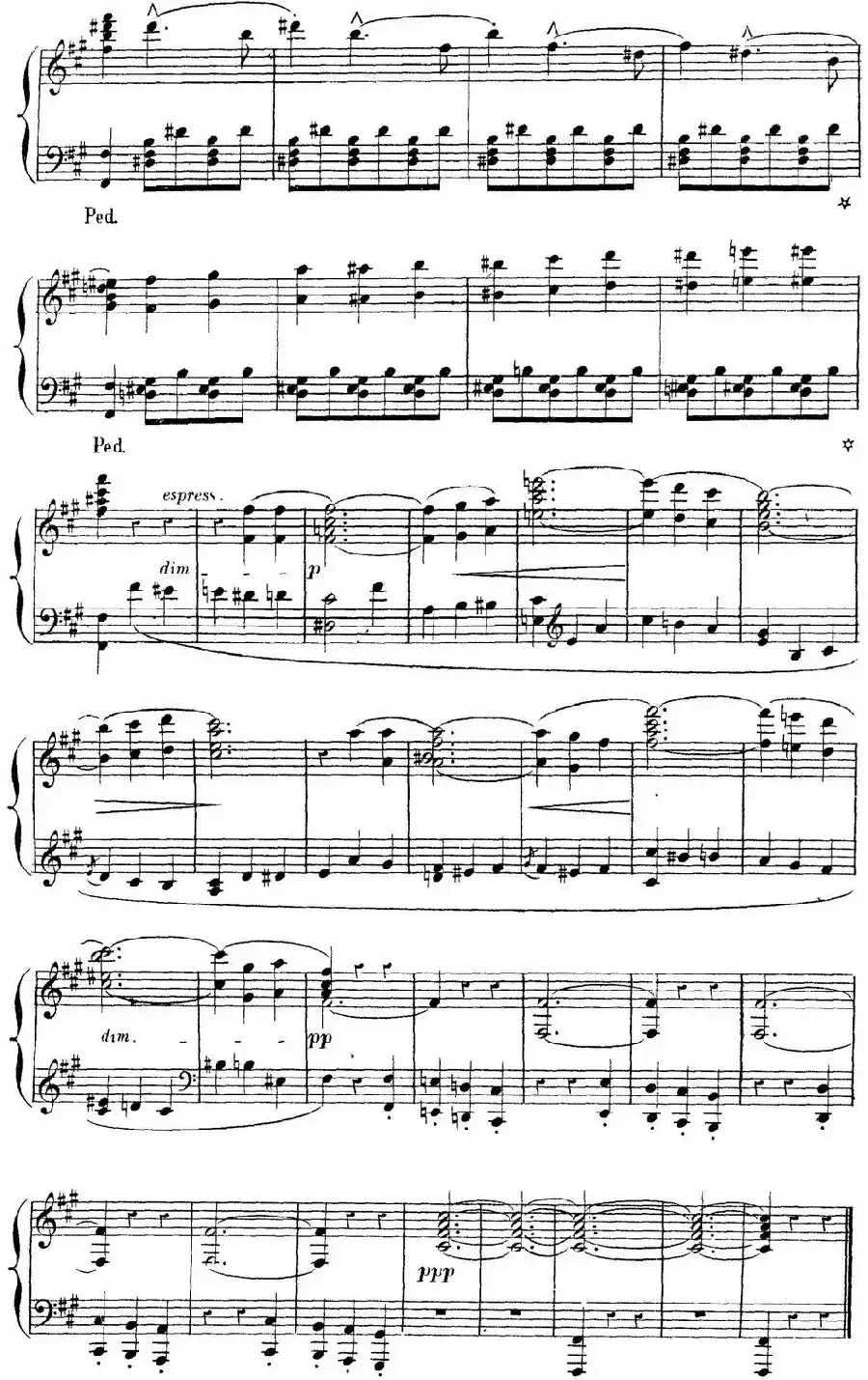 Carmen for Solo Piano（卡门全剧钢琴独奏版）（No.8）