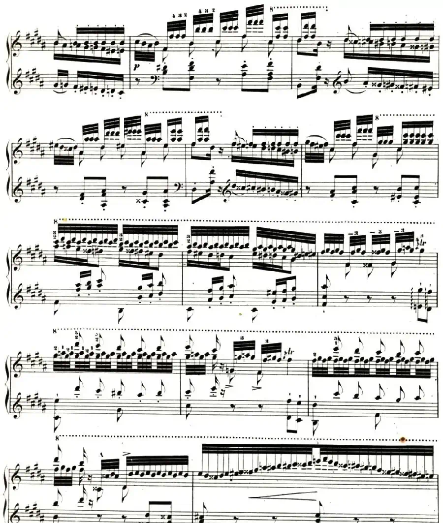 李斯特帕格尼尼大练习曲3