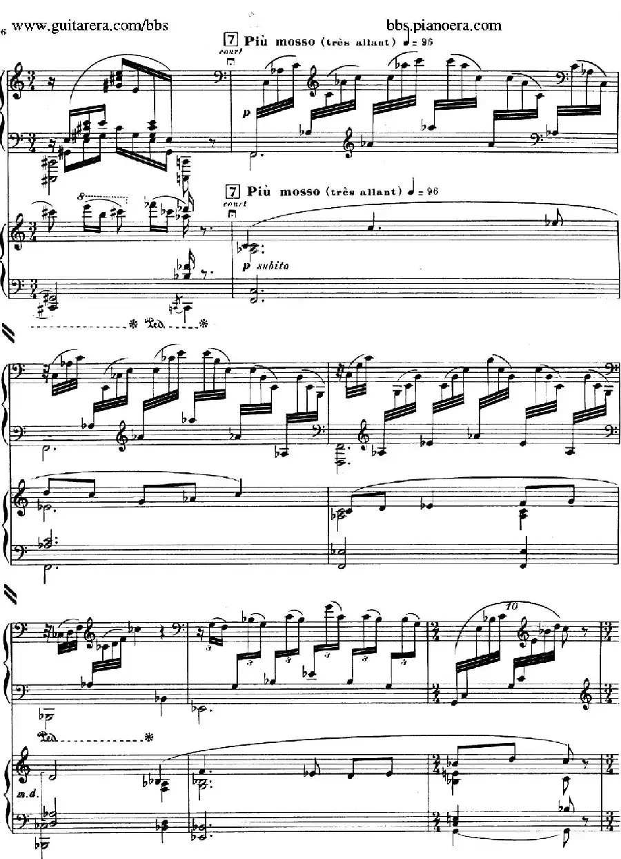 Piano Concerto in c-sharp Minor （升c小调钢琴协奏曲·第一乐章）