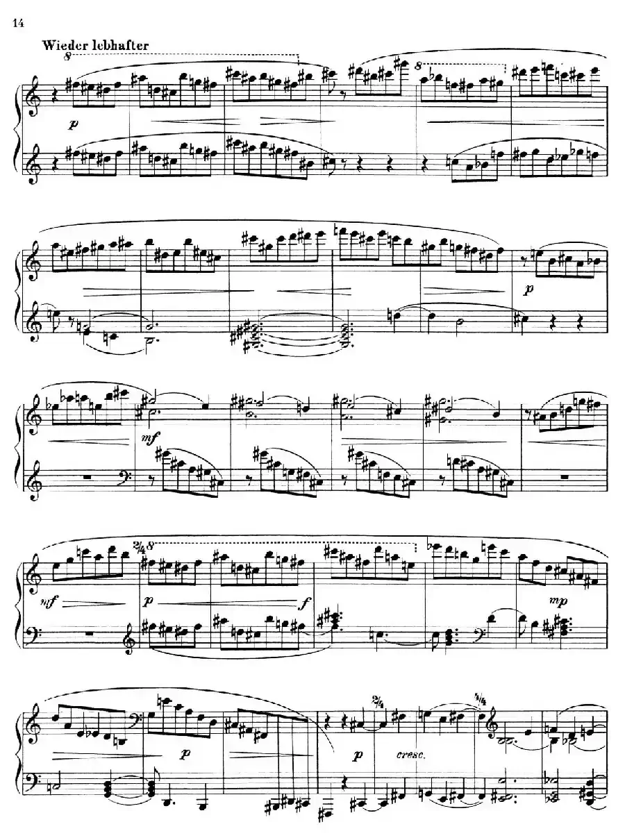 Piano Sonata No.1（第一钢琴奏鸣曲·Ⅲ）