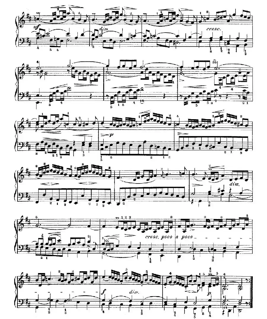 Six Partitas BWV 825-830（6首帕蒂塔·4）