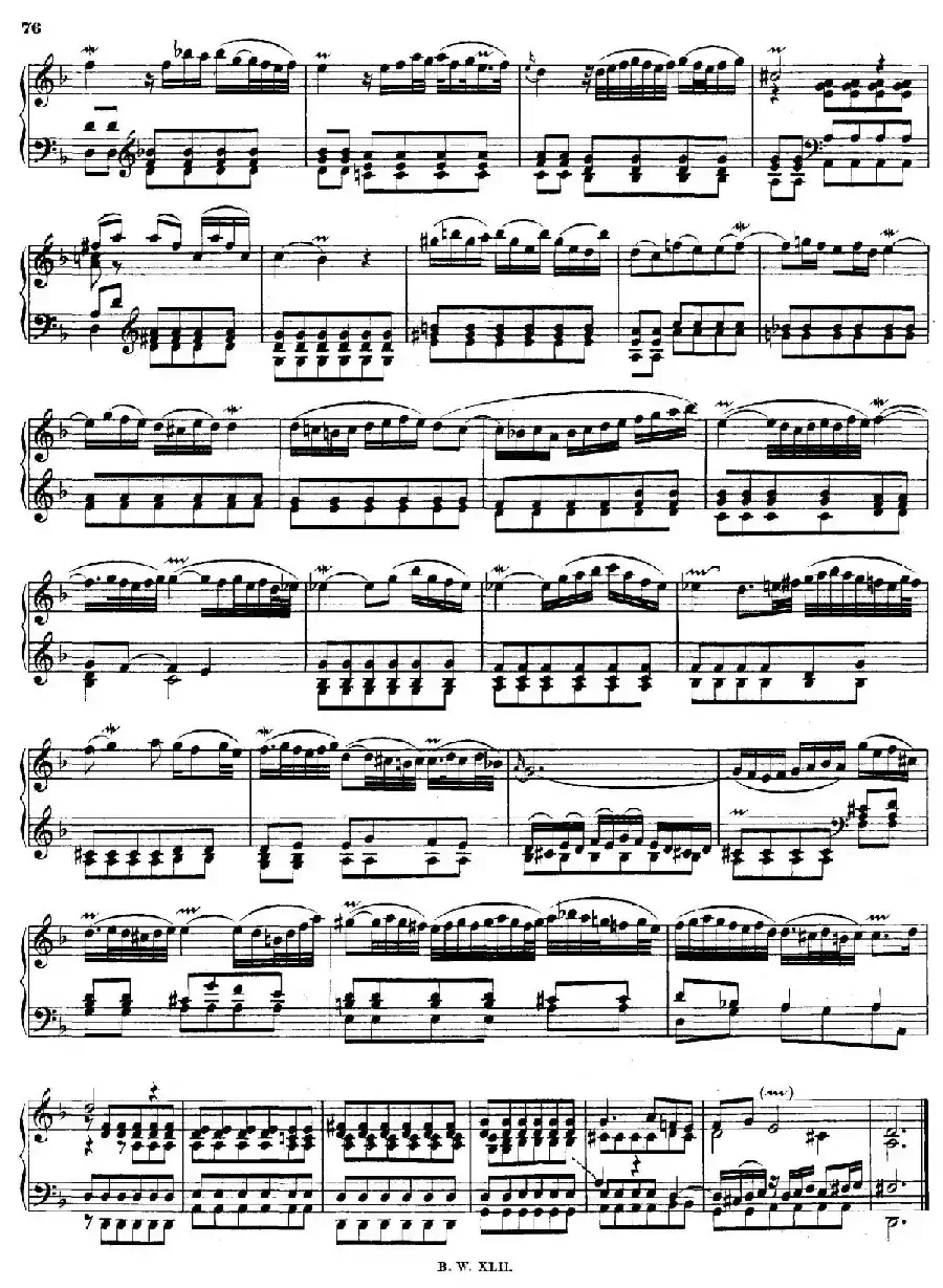 16 Concertos BWV 972-987（十六首为独奏古钢琴而作的协奏曲）（P11——20）
