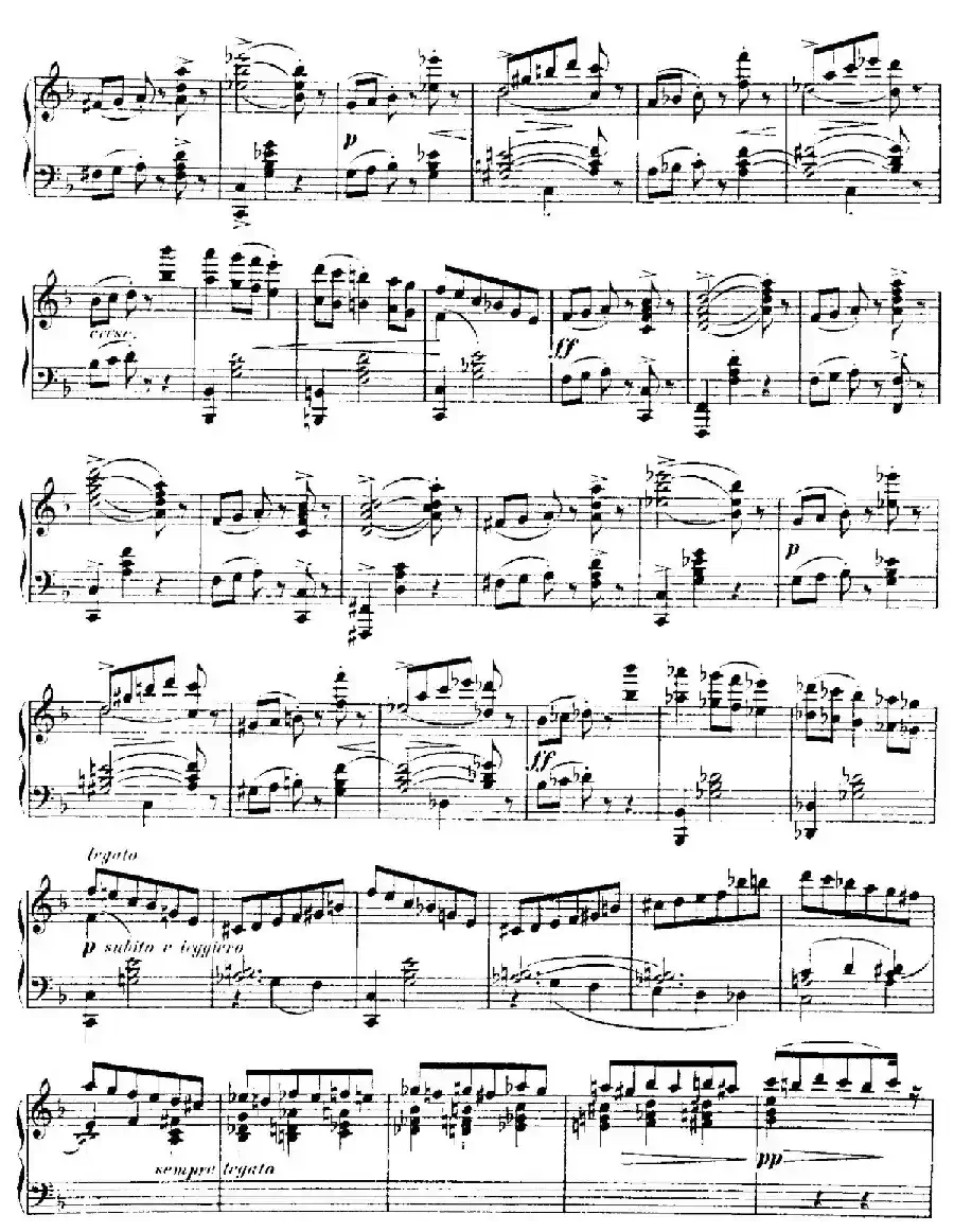 4 Valses Caprice（4首随想圆舞曲）（No. 1 in A）