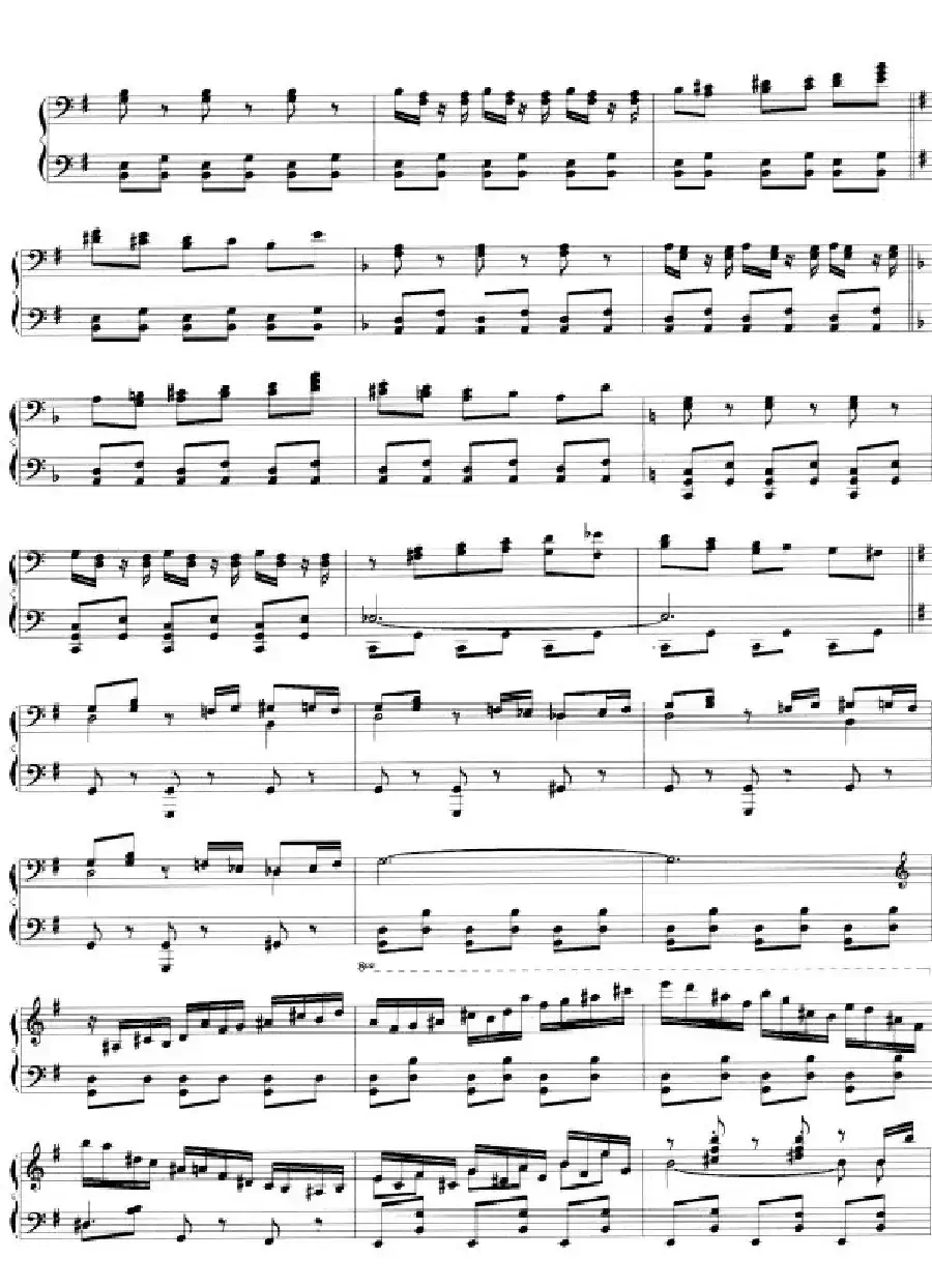 Carmen Variations 12 Pieces（12首卡门主题变奏曲·7—8）