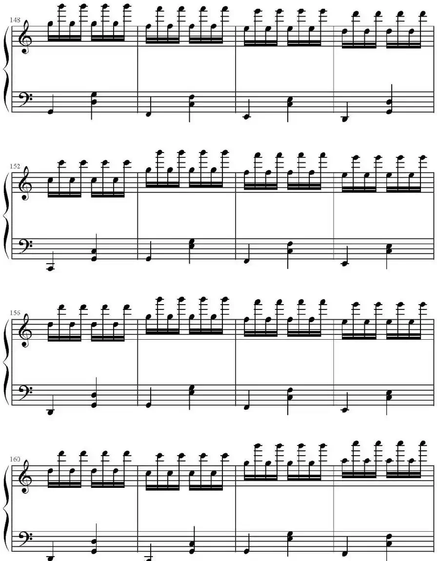 小星星（高娟伟改编、技术练习曲）