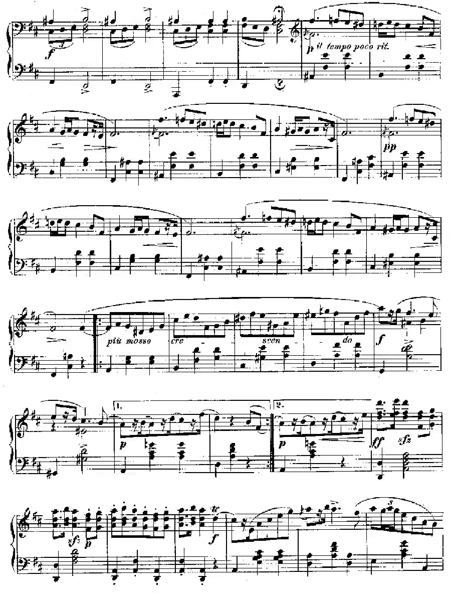 Five Polish National Dance Op.3（5首波兰民族舞曲 No.3）