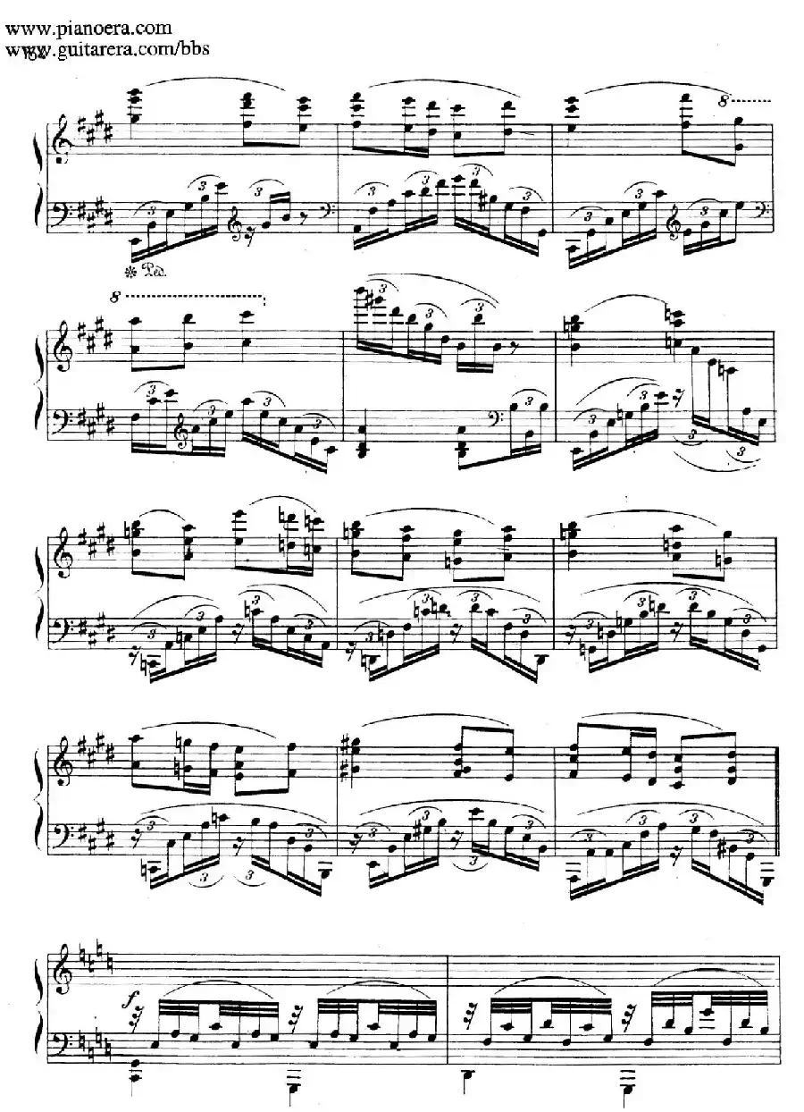 Allegro de Concierto（升C大调音乐会快板）