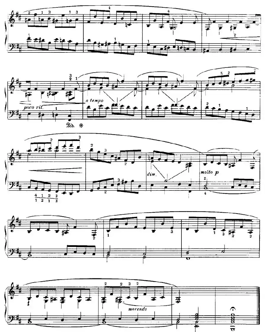 20 Petites Etudes, Op.91(20首小型练习曲)(8)