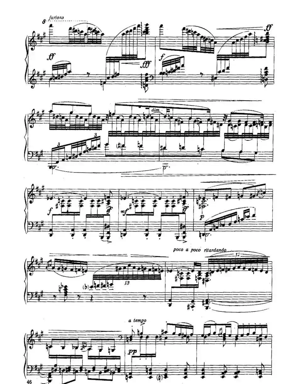 Six Préludes Exotiques Op·17（6首特色前奏曲·3）