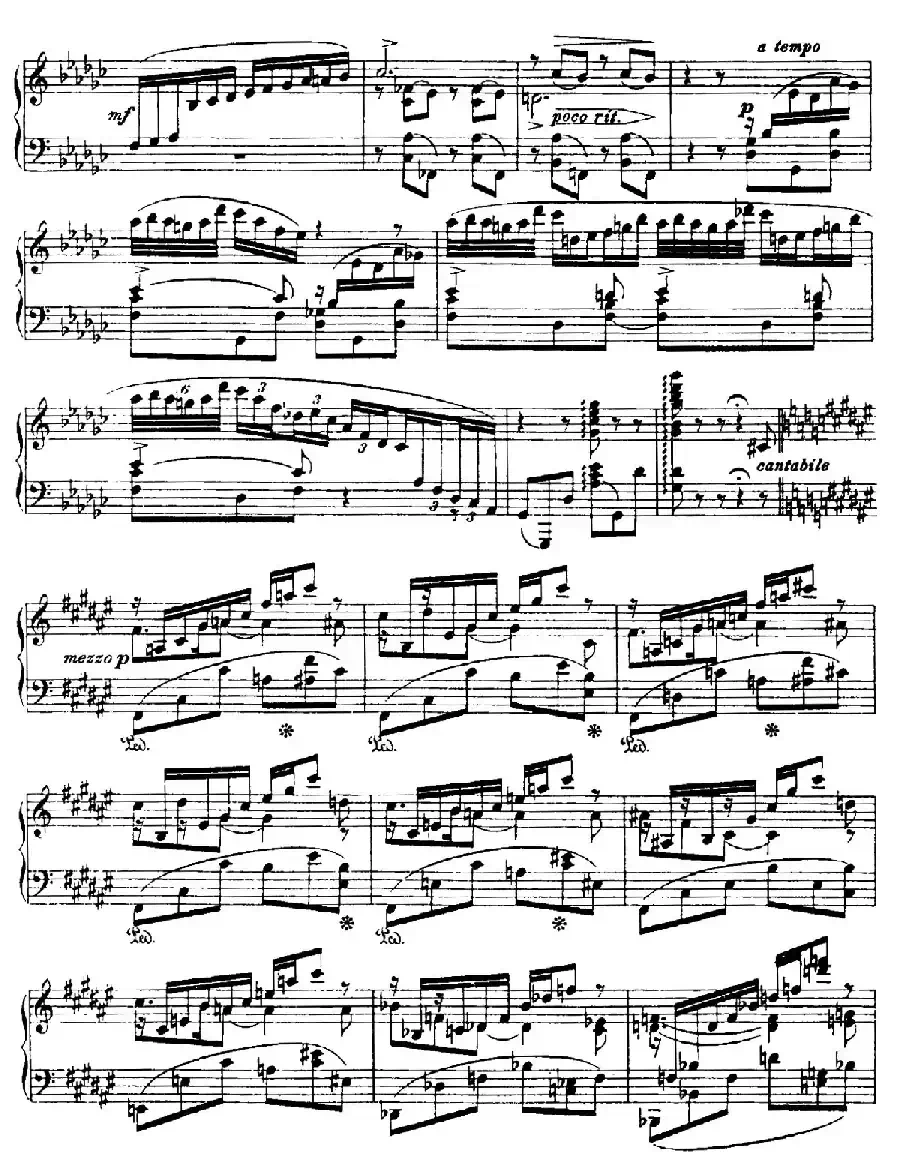 13 Barcarolles, Barcarolle（No. 3）