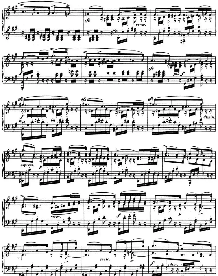 门德尔松无词歌Op.67(NO.2)