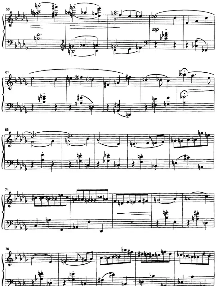 钢琴上的福斯特(钢琴独奏曲4首)