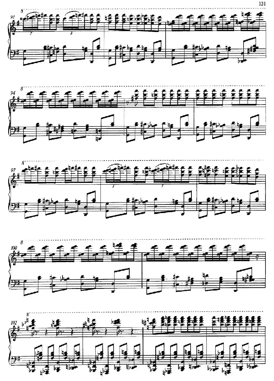 Sabre Dance（马刀舞曲）（齐夫拉改编钢琴独奏版）