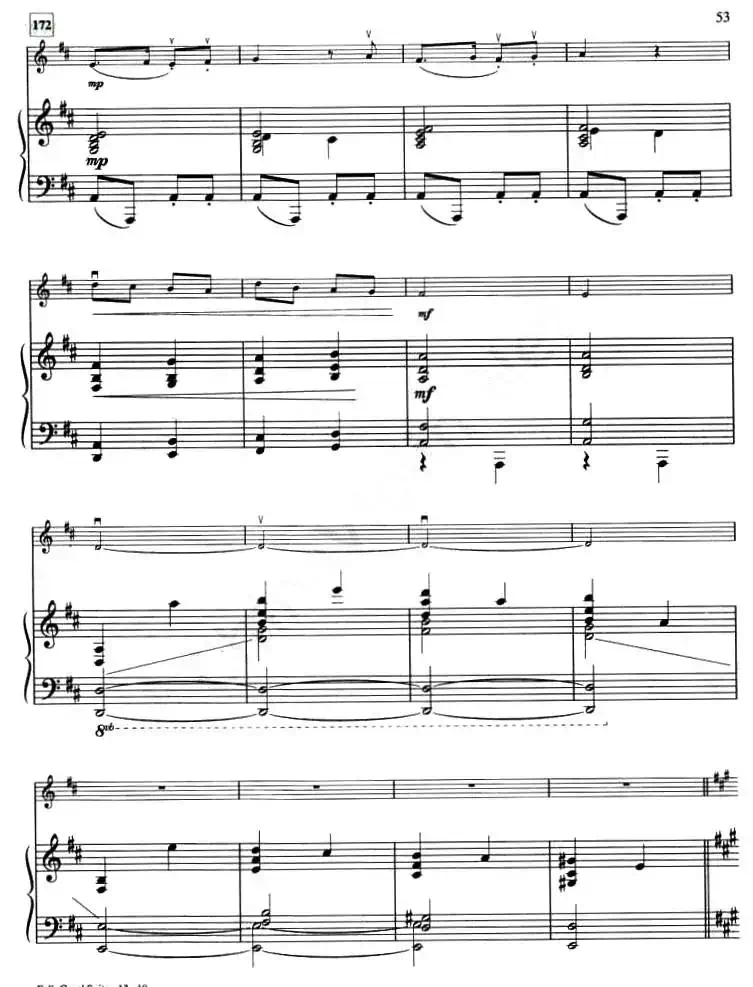 IV.O DU FROHLICHE／ECHO CAROL（钢琴伴奏谱）
