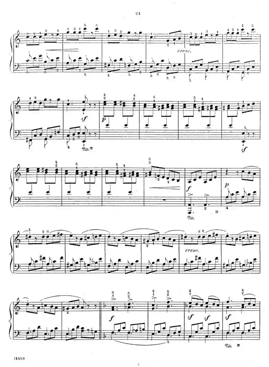 Album f the Young Op·62（12· 塔兰泰拉 Tarentelle，a小调）