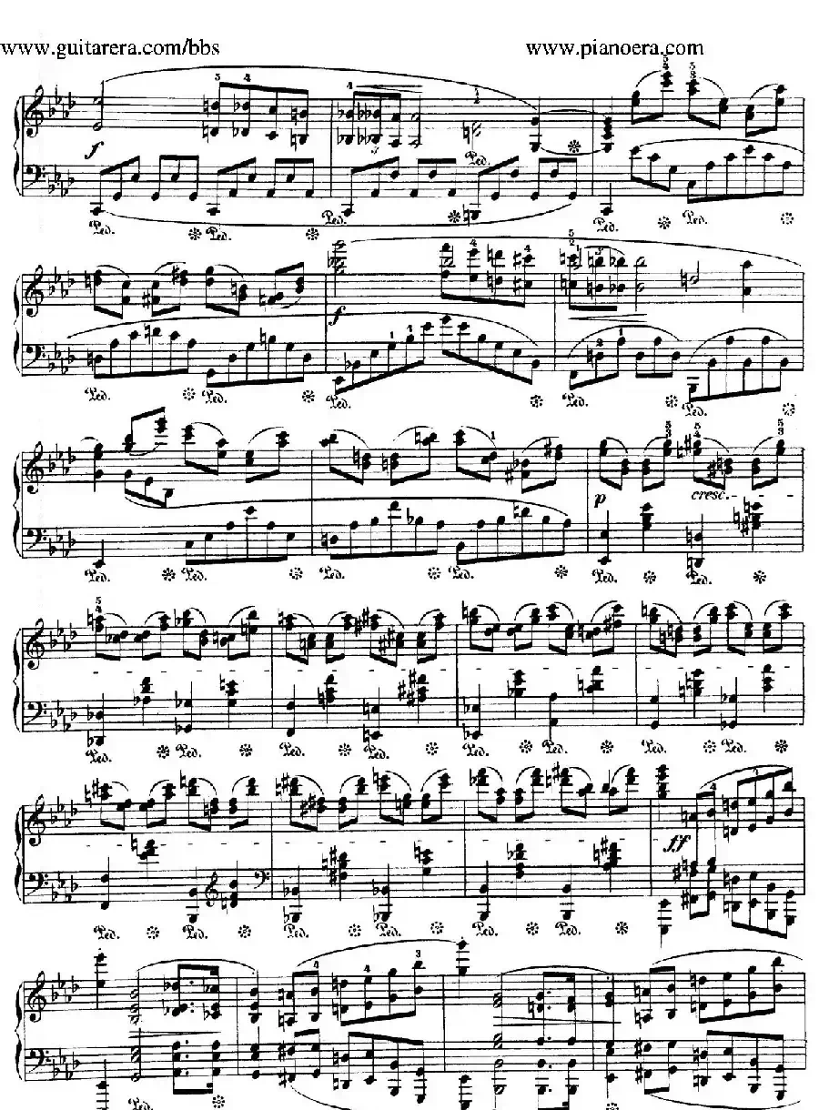 Fantasie in f Minor Op.49（f小调幻想曲）