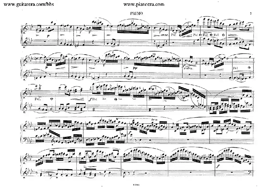 Piano Concerto No.2 in f Minor Op.21（f小调第二钢琴协奏曲·四手联弹版）