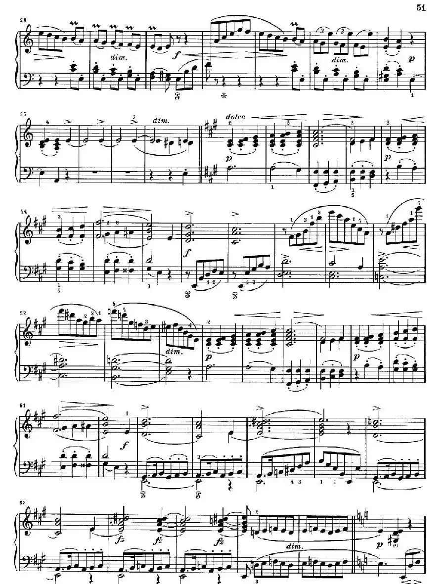 Neue Aquarelle Op.57（新水彩画·1. 幽默曲）