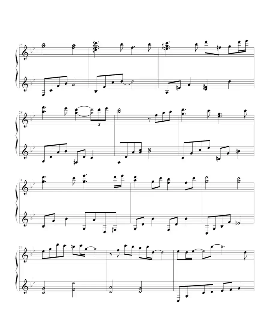 第一次（韩剧《冬日恋歌》插曲）（剑心制谱版）