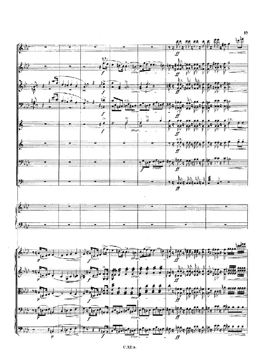 Piano Concerto No.2 in f Minor Op.21（f小调第二钢琴协奏曲·总谱）