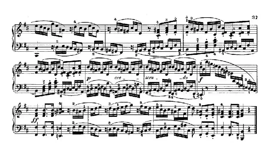 6 Preludes and Fugues Op.35（6首前奏曲与赋格·3）