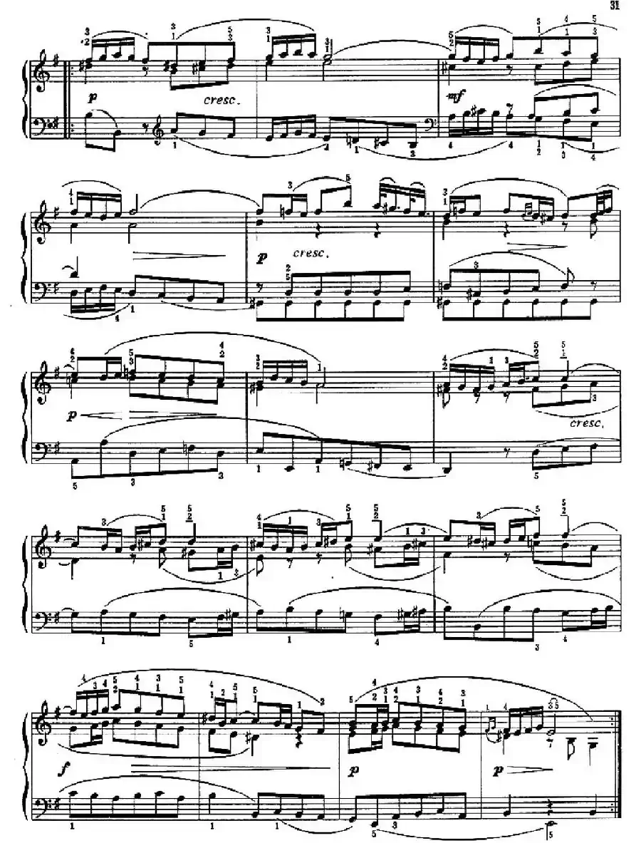 萨拉班德舞曲（练习表情及声部的平衡）