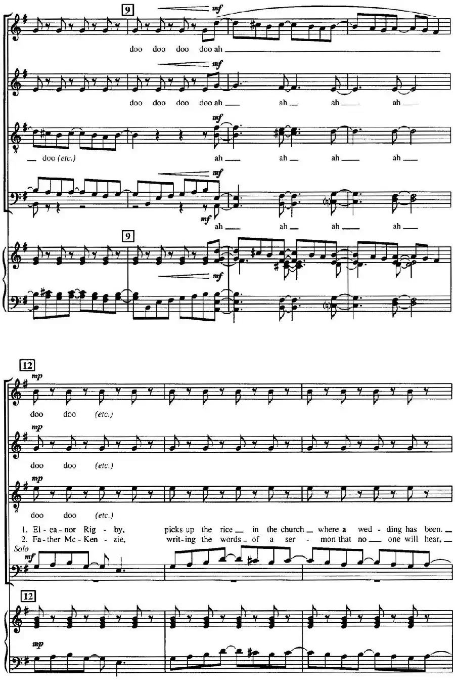 Eleanor Rigby（四重奏）