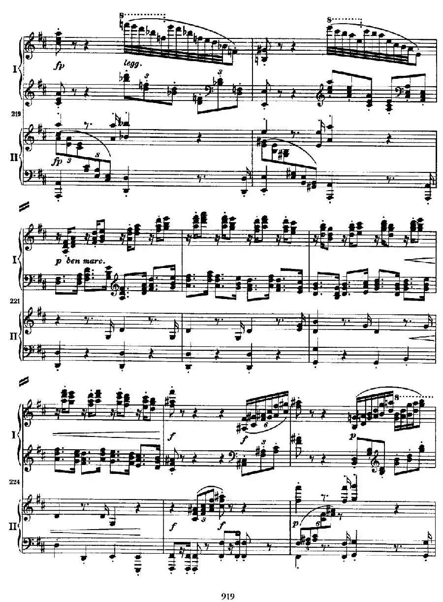降B大调第二钢琴协奏曲 （P21——30）