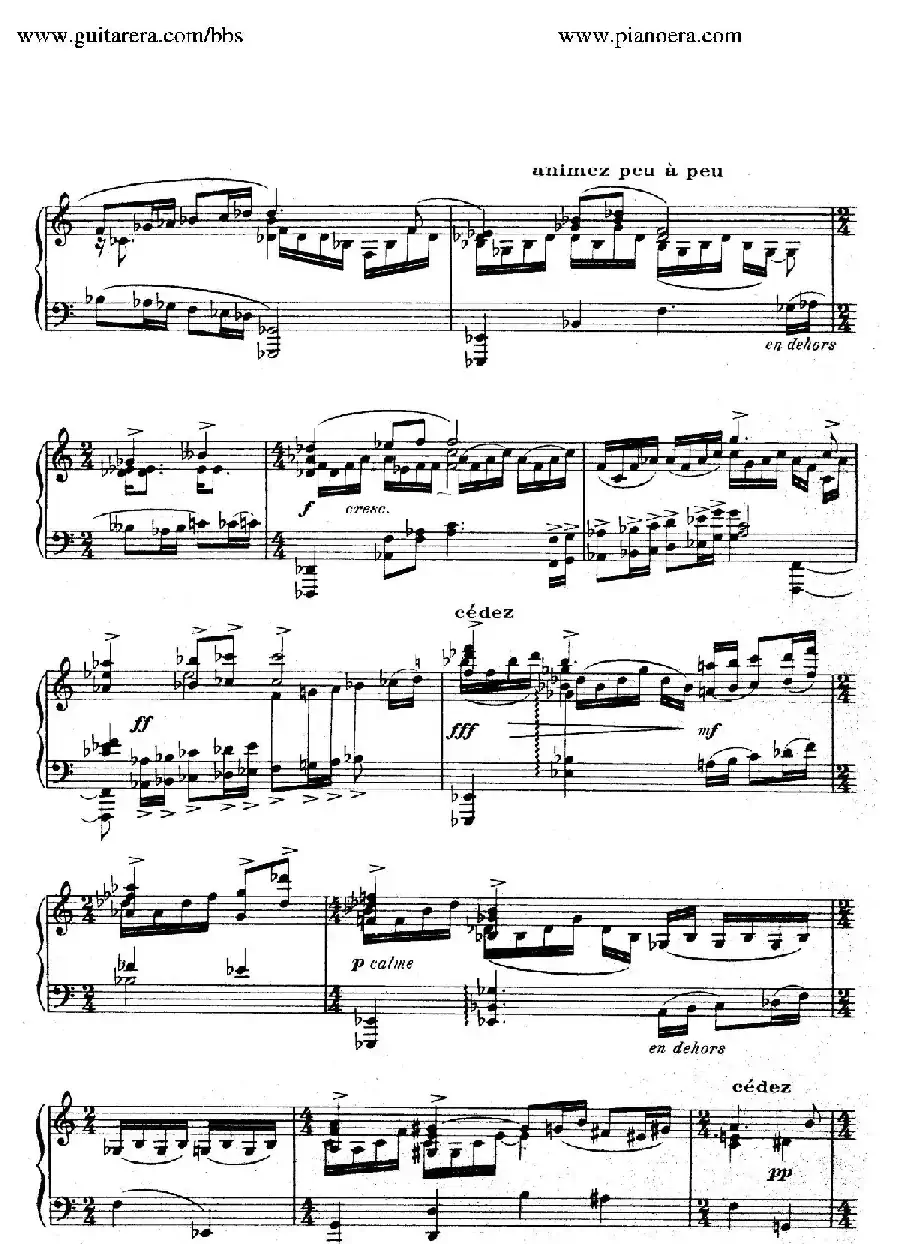 15 Improvisations（15首即兴曲·Ⅶ）
