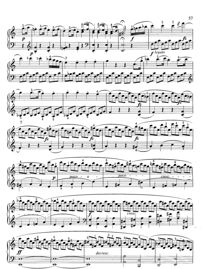 奏鸣曲(C大调 海顿作曲)