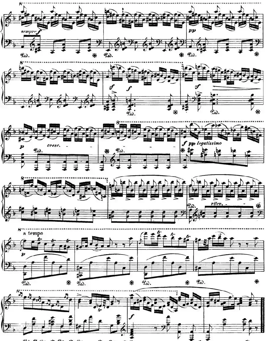 肖邦 波兰舞曲 Op.posth.71 No.1 d小调