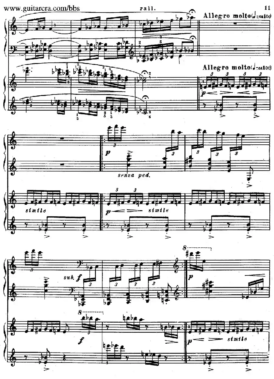 Variation on a Theme by Paganini（帕格尼尼主题变奏曲·双钢琴）