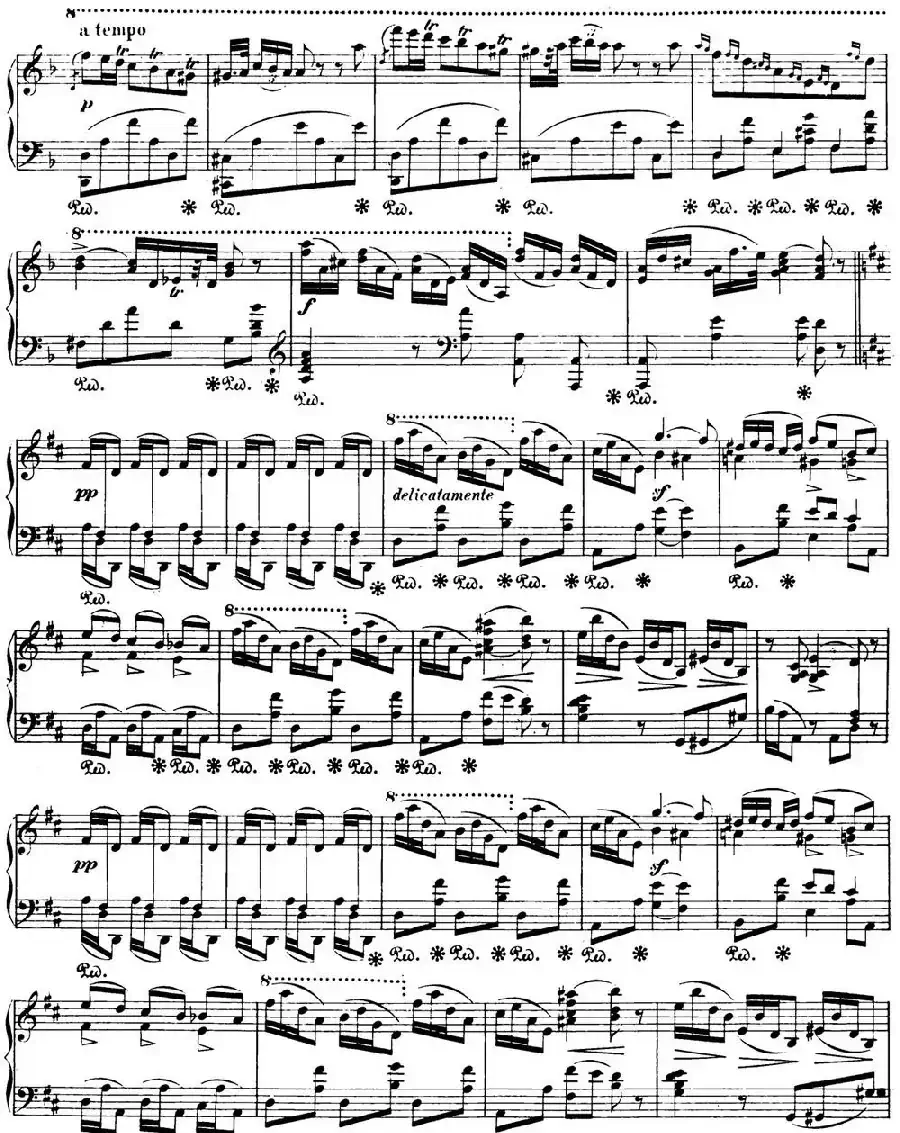 肖邦 波兰舞曲 Op.posth.71 No.1 d小调