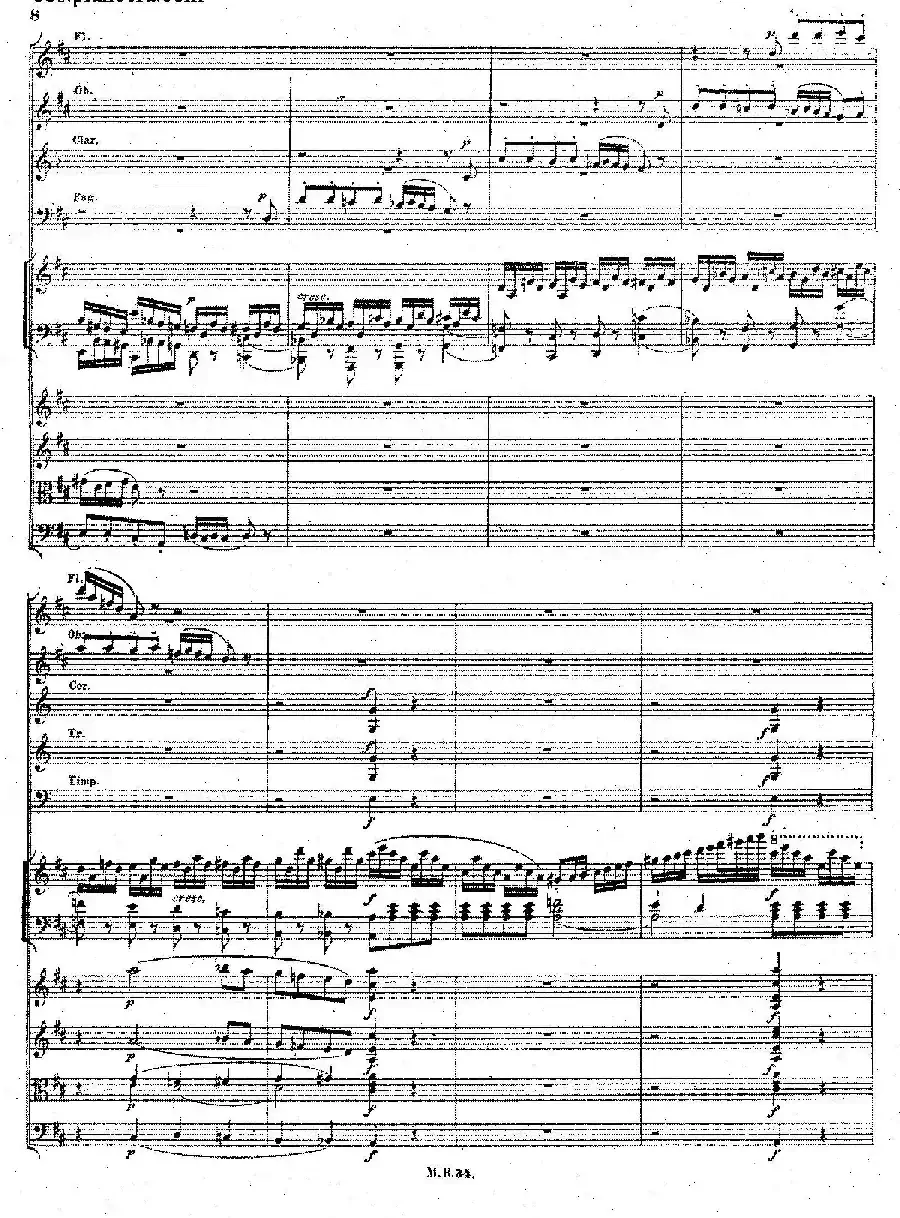 Capriccio Brillante in B Major Op.22（B大调华丽随想曲·钢琴+乐队总谱）