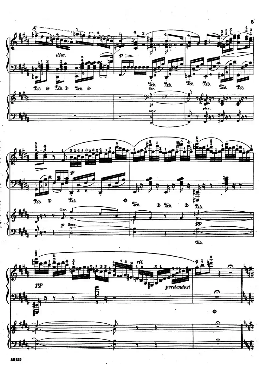 Capriccio Brillante in B Major Op.22（B大调华丽随想曲·双钢琴）
