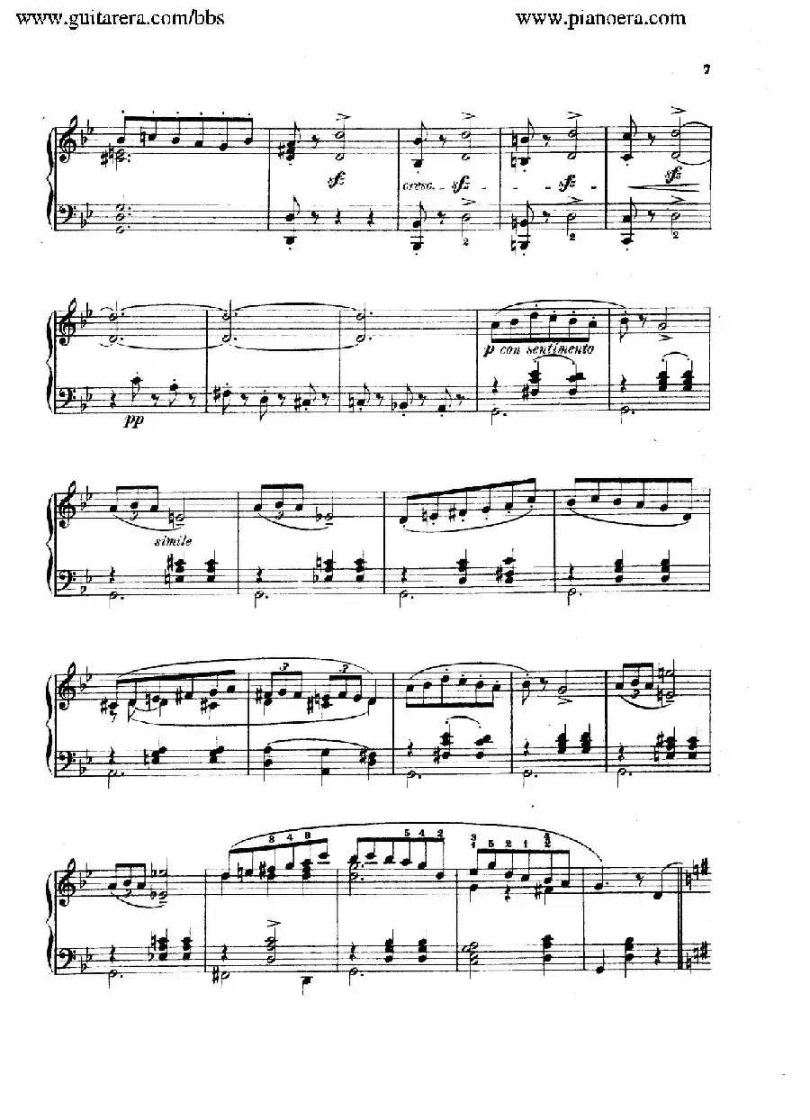 Spanish Dances Op.12（西班牙舞曲·钢琴独奏版）