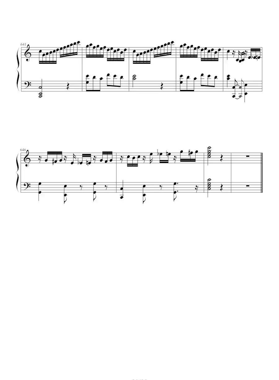 小星星变奏曲—莫扎特